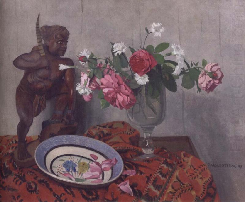 Still life with Tonkinese Warrior, Felix Vallotton